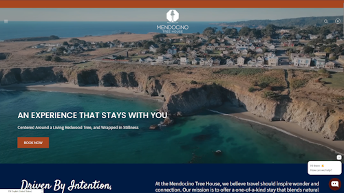 New Shopify Website for Luxury Home Rental in California