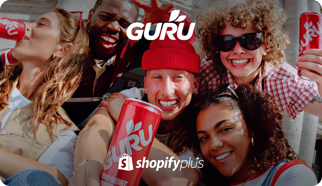 GURU Beverage Inc/ Shopify store development
