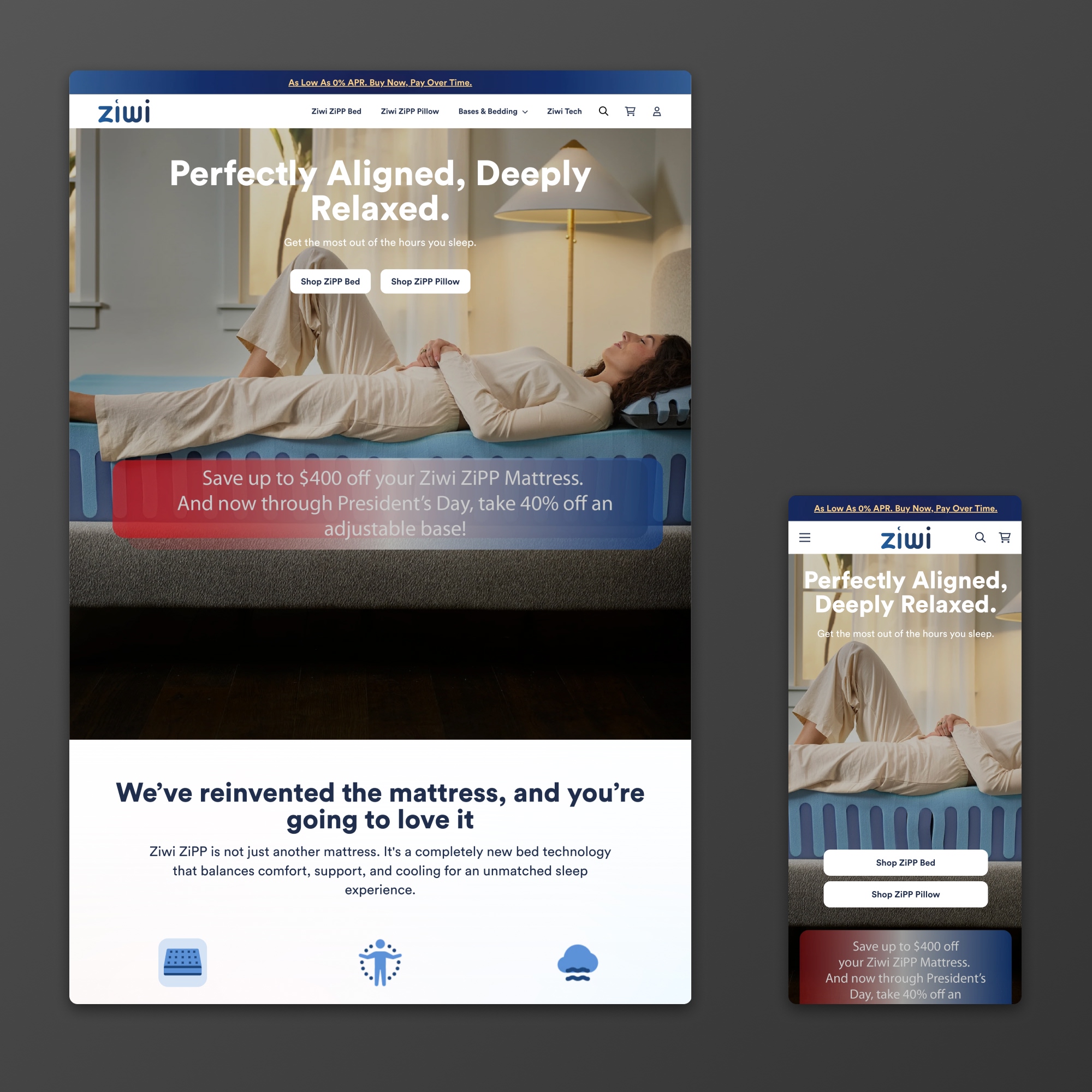 Ziwi - Direct-to-Consumer Mattress Launch