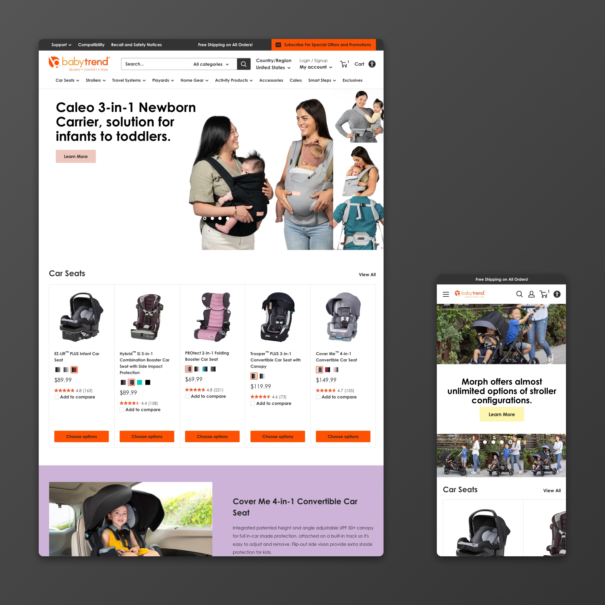 Baby Trend - Platform Migration & Brand Evolution