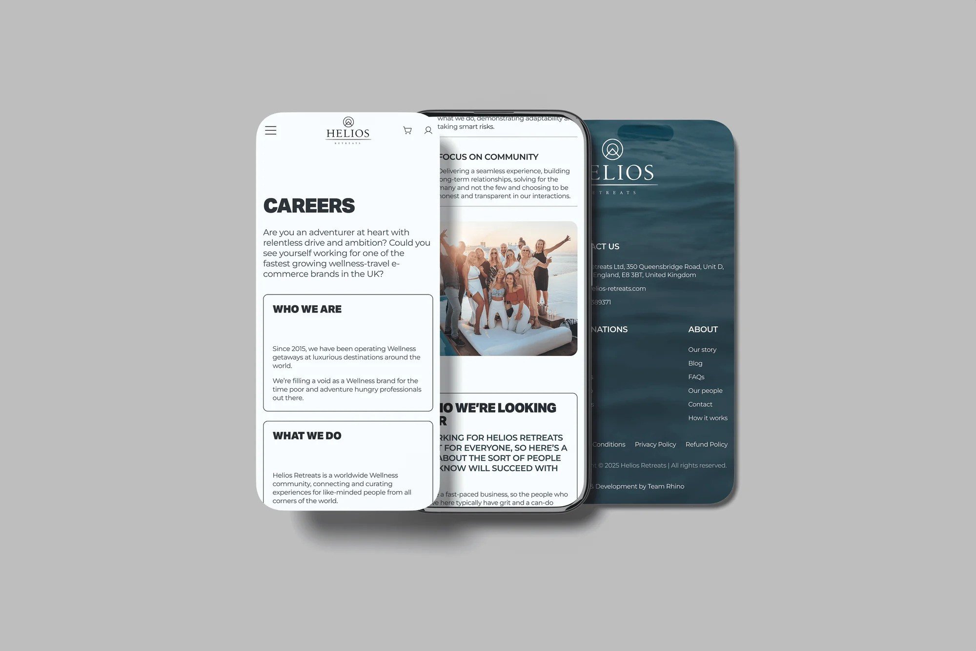 A Digital Transformation of Helios Retreats with a Luxury Shopify Website