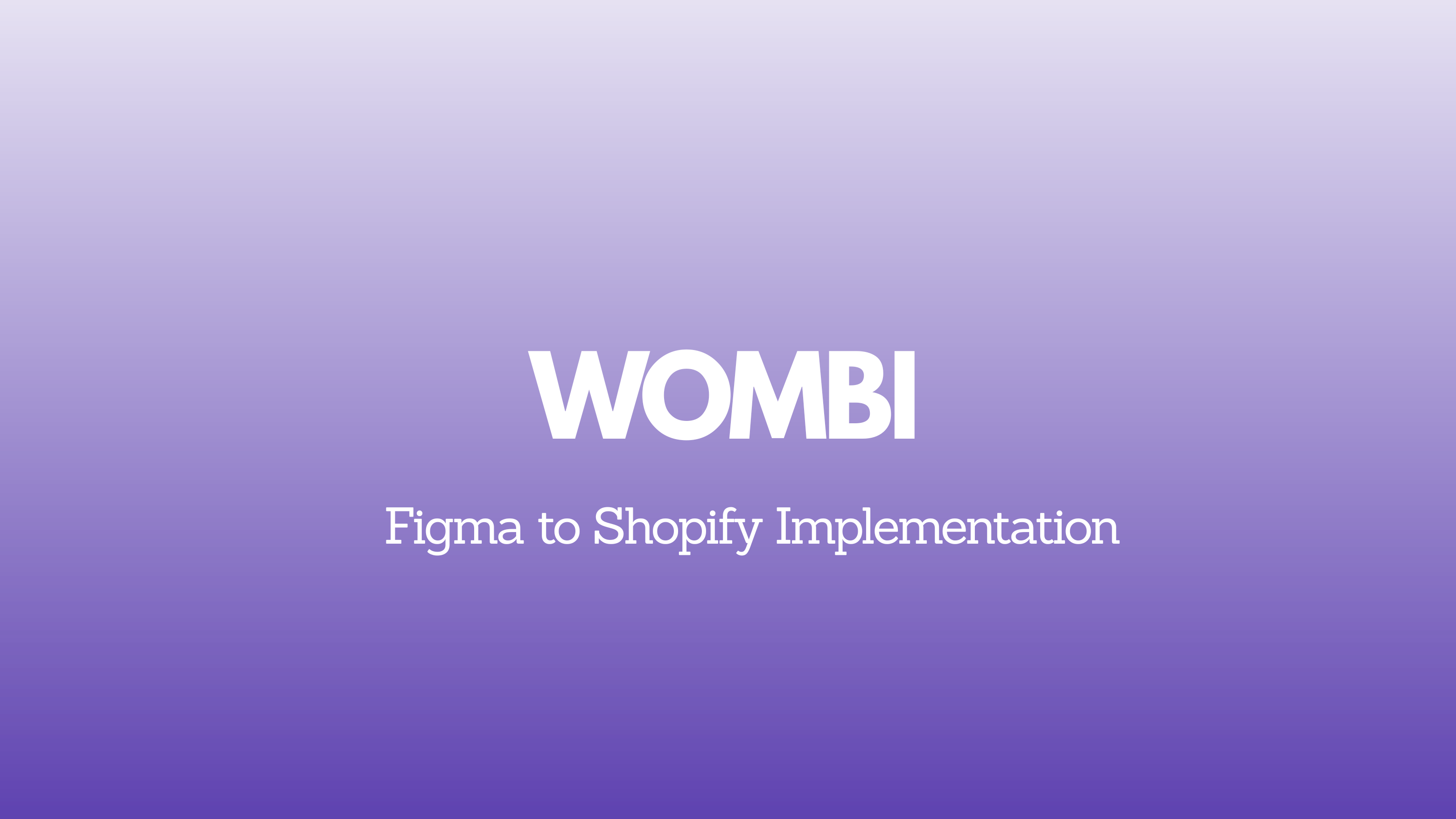 Figma to Shopify: Structured Lifestyle Store Built for Scale