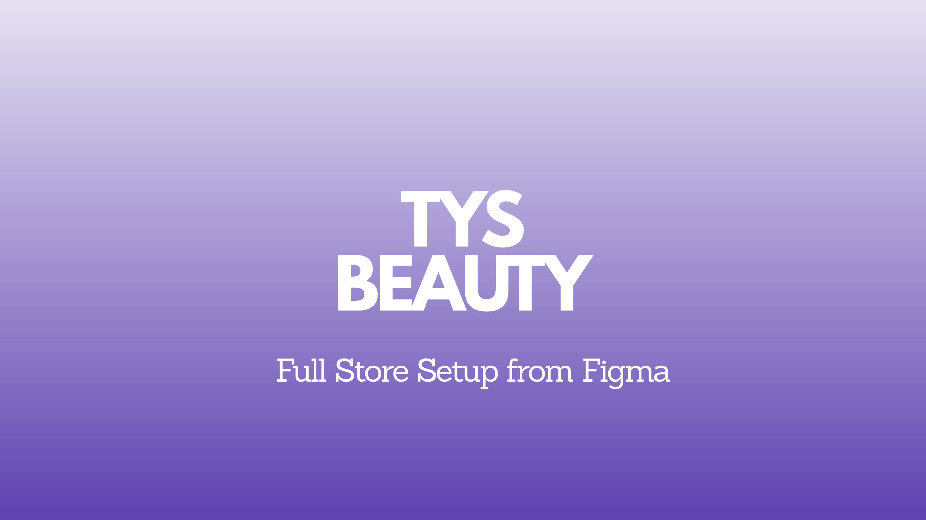 Custom Shopify Beauty Store Built from Figma Design