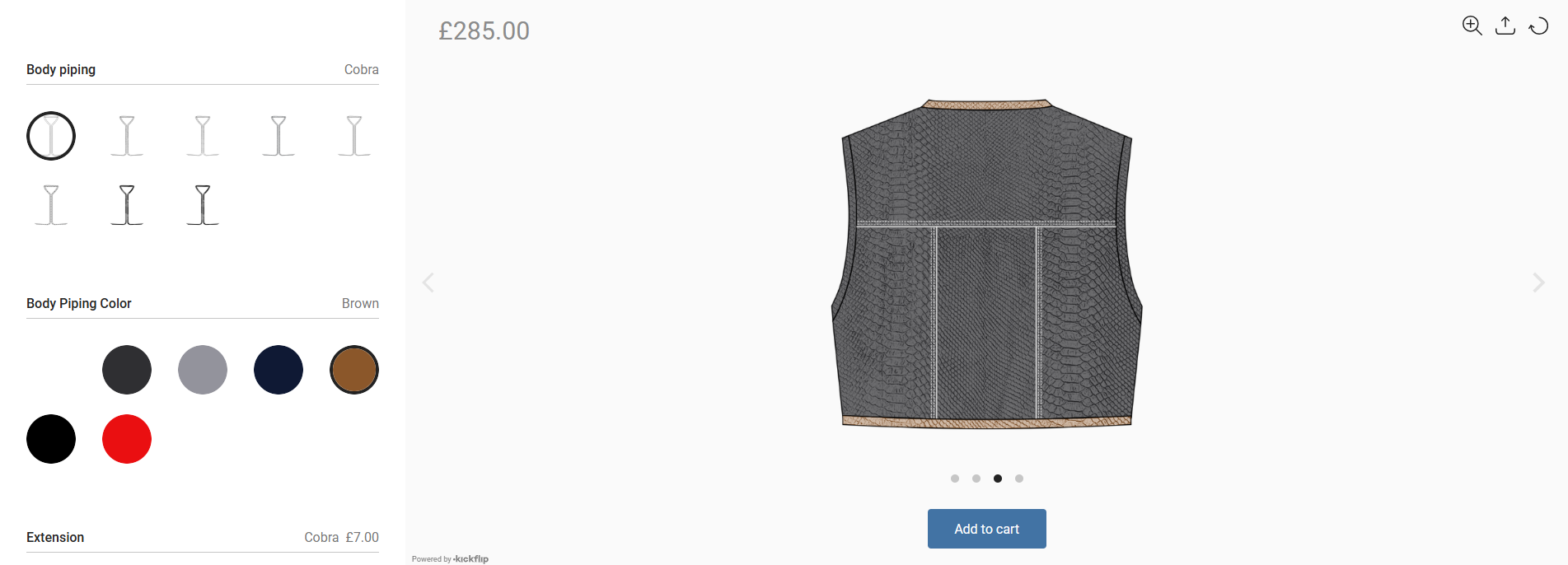 COL || Kickflip Product Personalizer