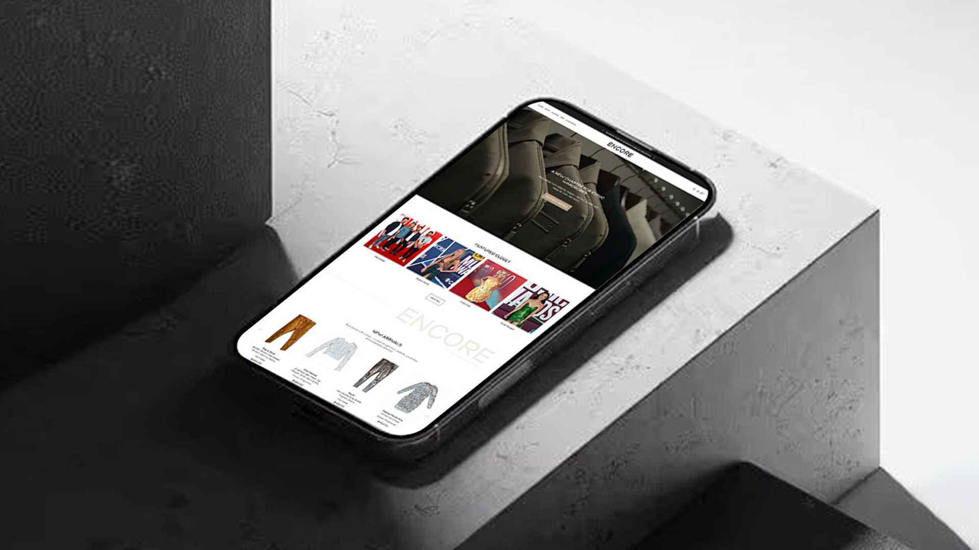 Encore Exchange Co. — A Premium Shopify Store Design & Development for a Celebrity Fashion Resale Platform