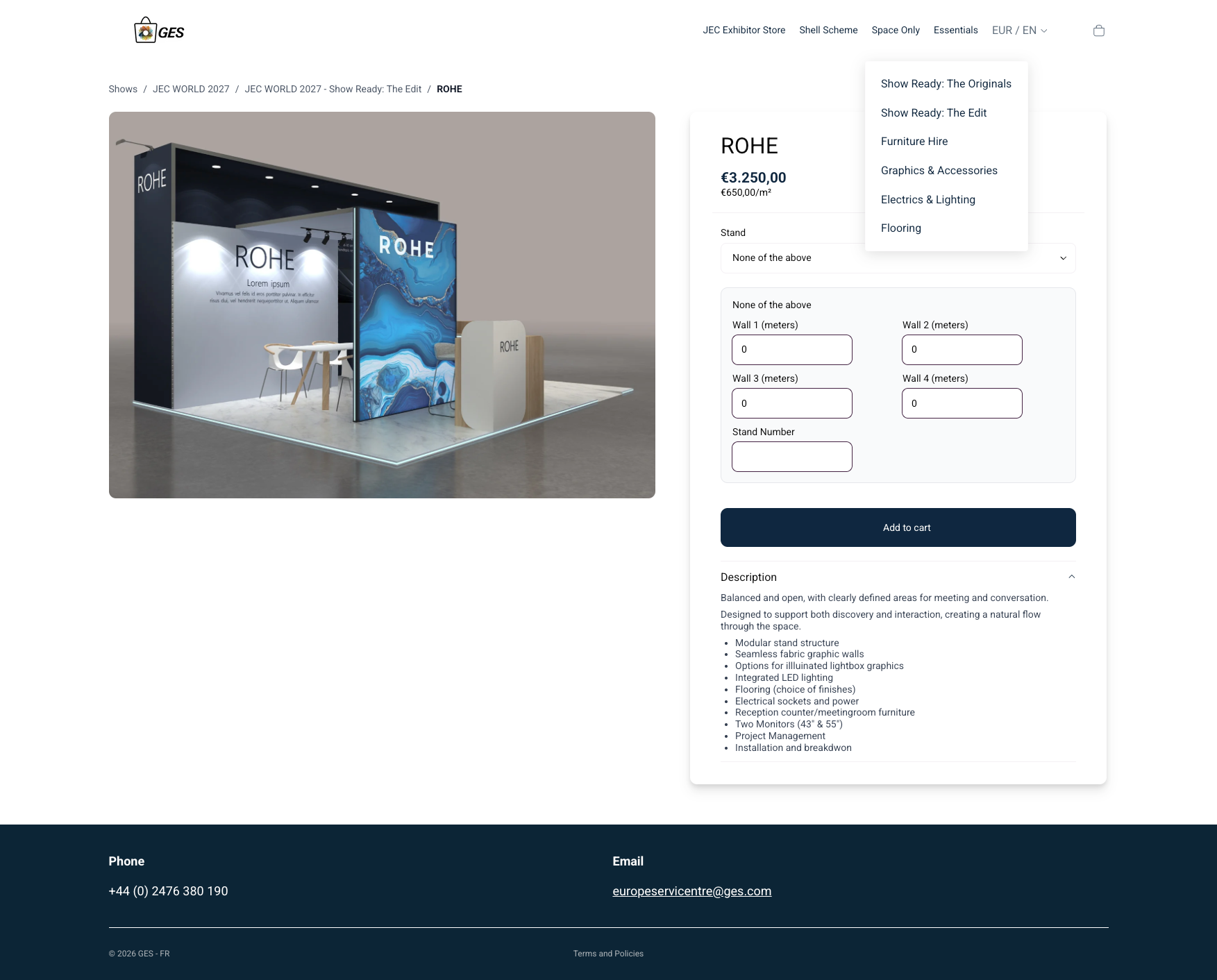 Global Experience Specialists - Plus expansions stores - UK / EU / UAE