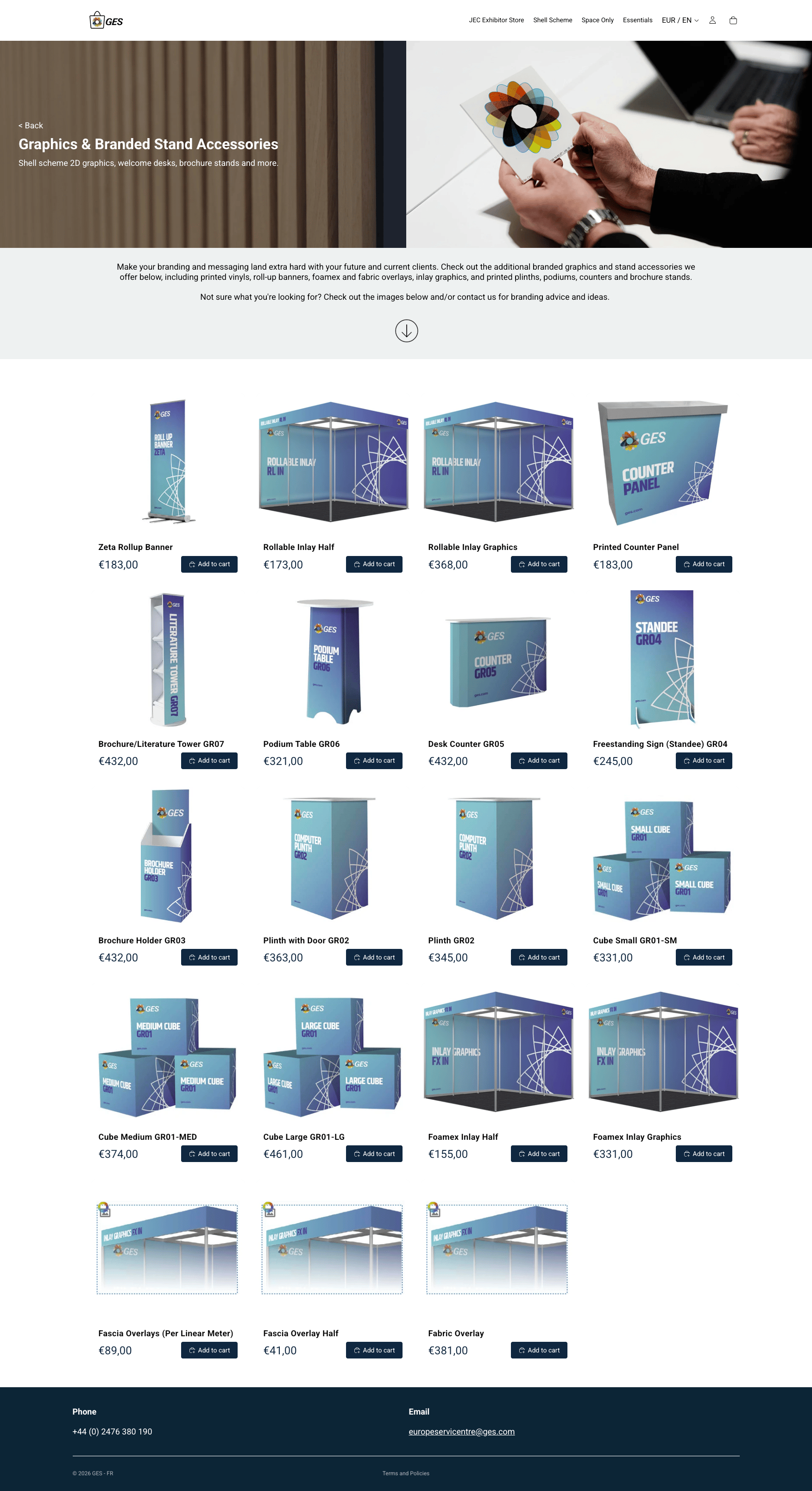 Global Experience Specialists - Plus expansions stores - UK / EU / UAE