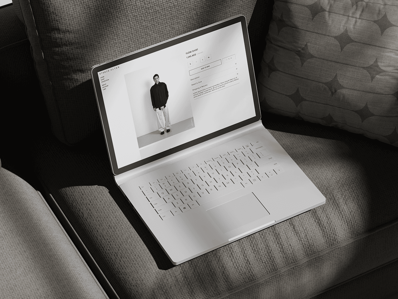 Studio Alter: Luxury Website Design & Development for a Menswear Brand