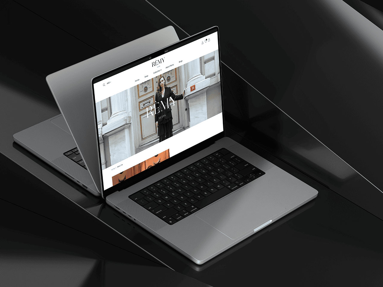 Rèmy Suits — A Premium Website Design & Development for a Luxury Womenswear Brand