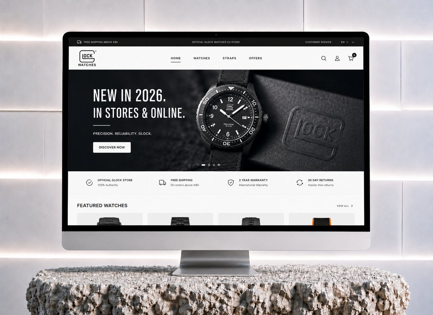 Watches  Online Store Built on Shopify Plus