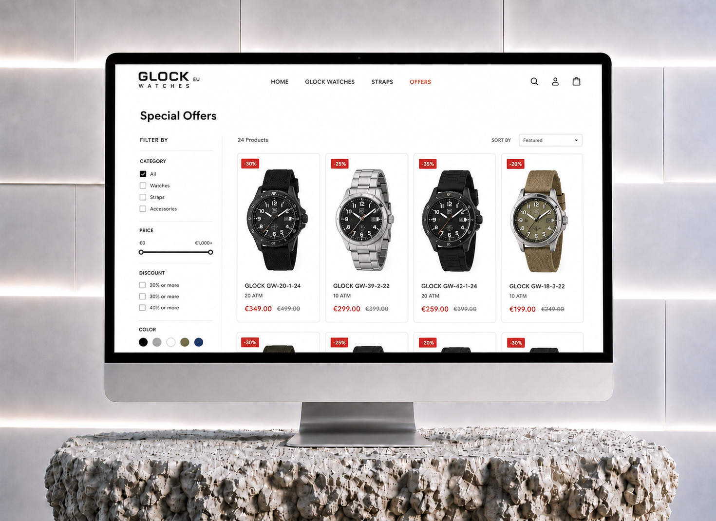 Watches  Online Store Built on Shopify Plus