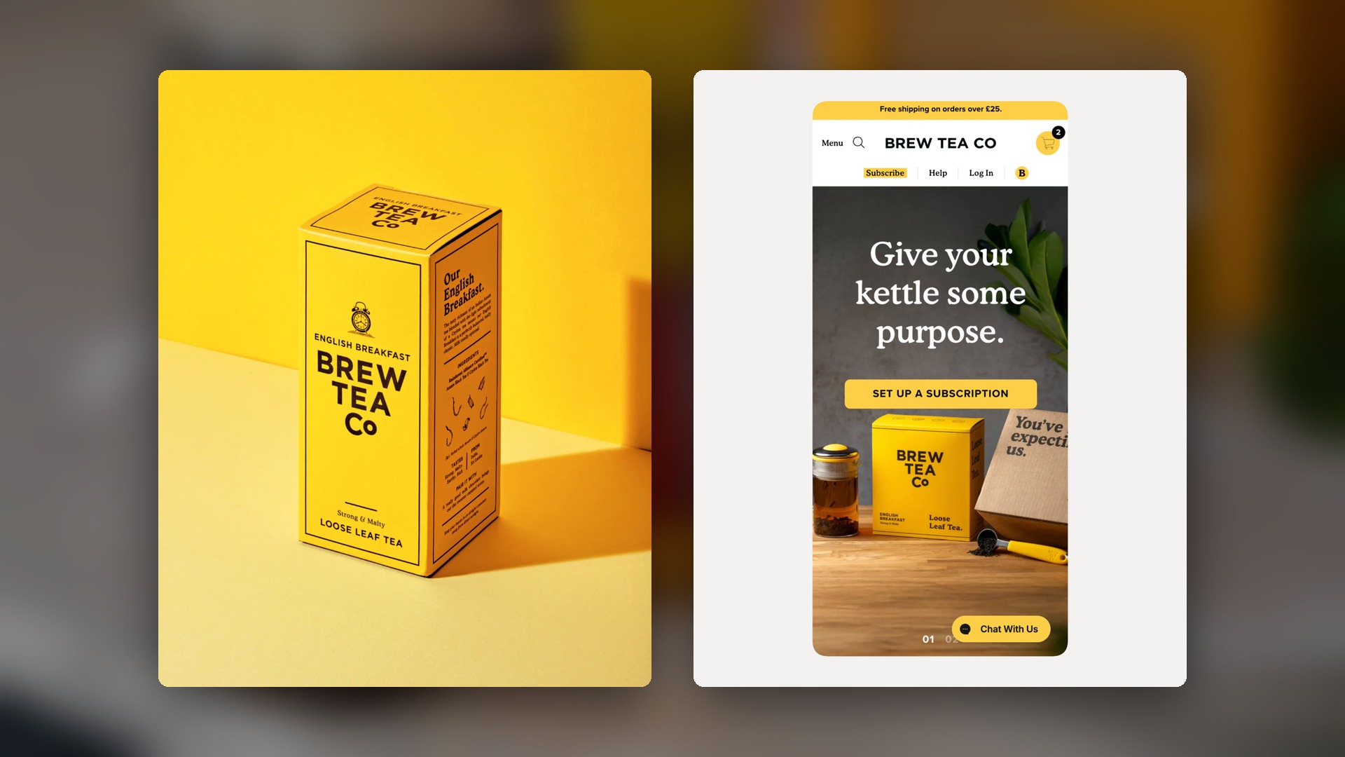 Brew Tea Co — Bespoke Plus storefront for a brand that outgrew theme compromises