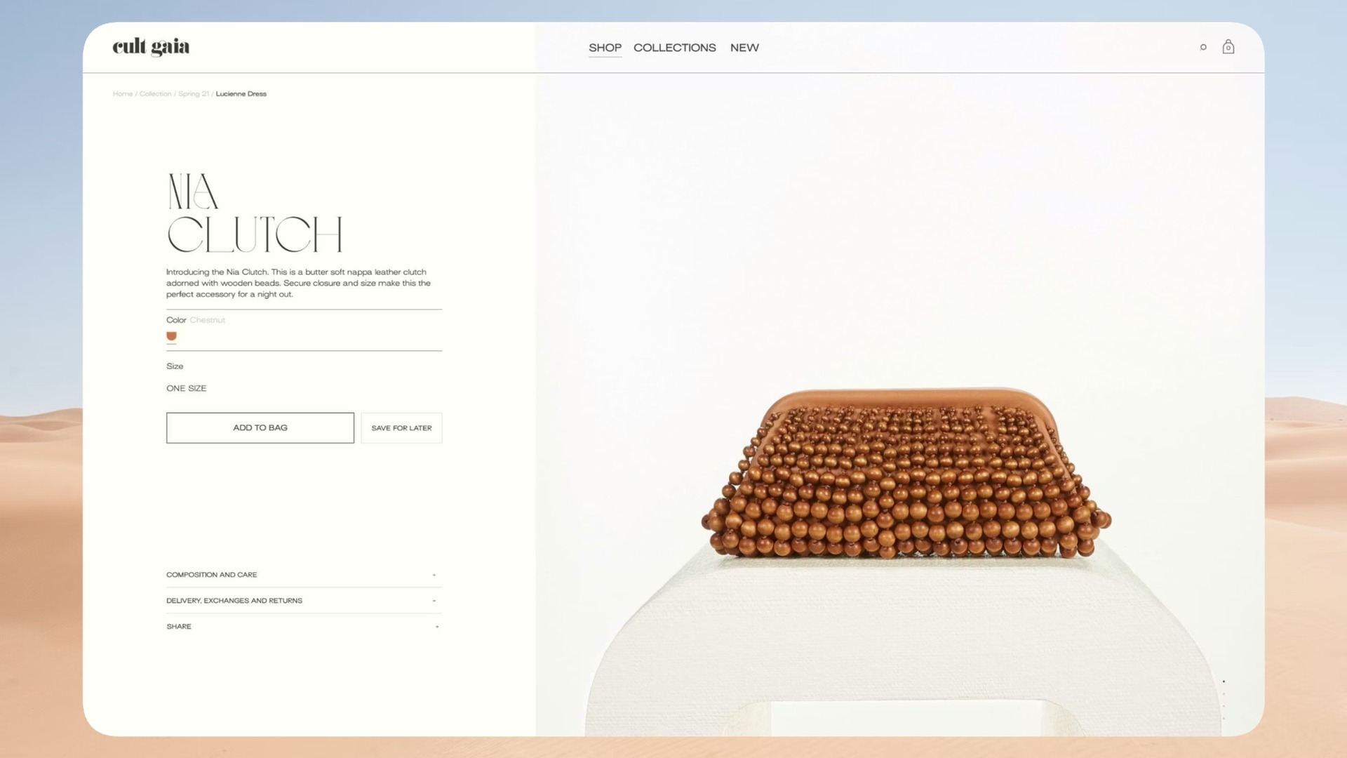 Cult Gaia - A Shopify Plus build for one of fashion's most distinctive brands