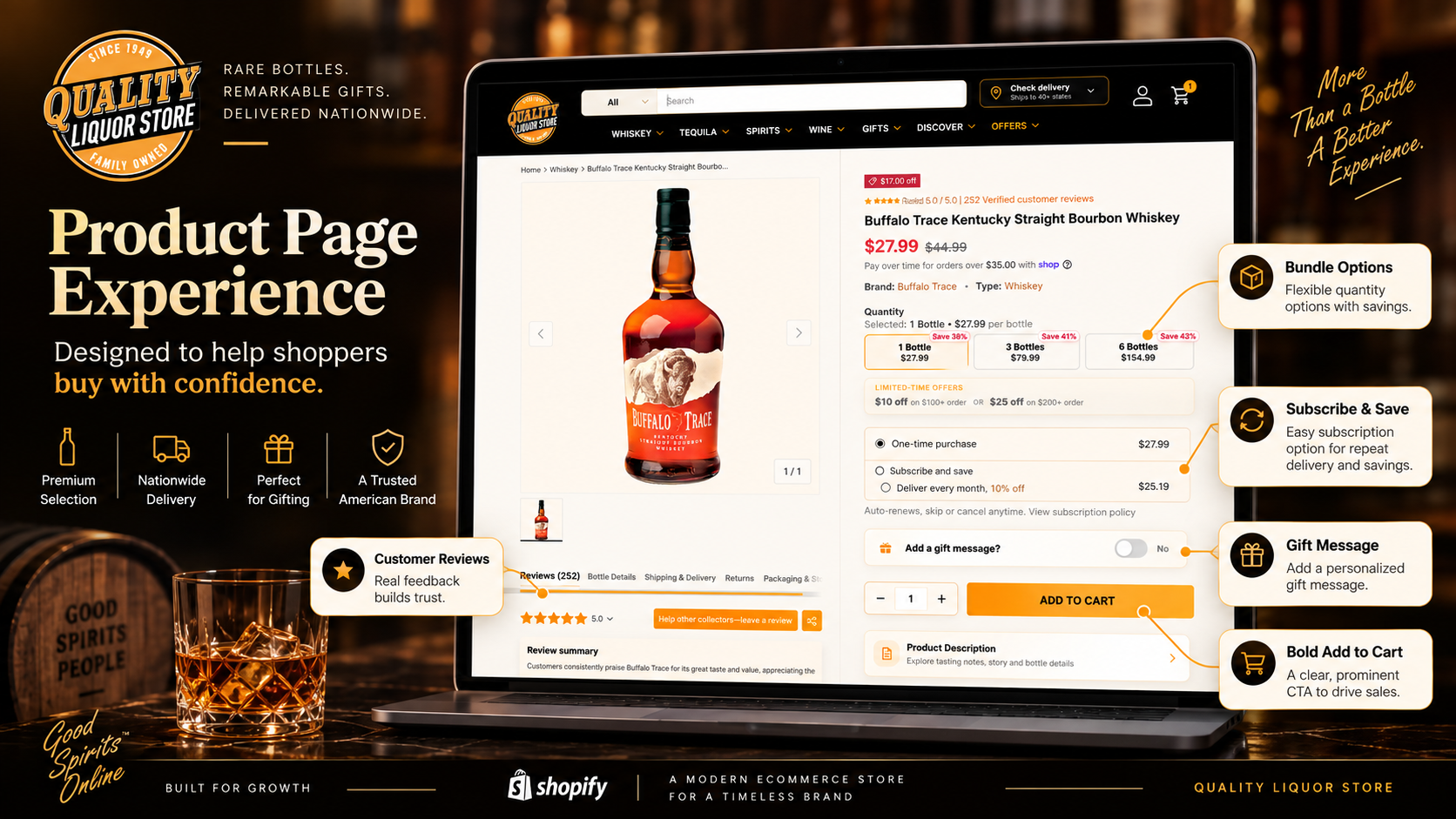 How Quality Liquor Store Migrated from WooCommerce to Shopify and Built a Foundation for Long-Term Growth