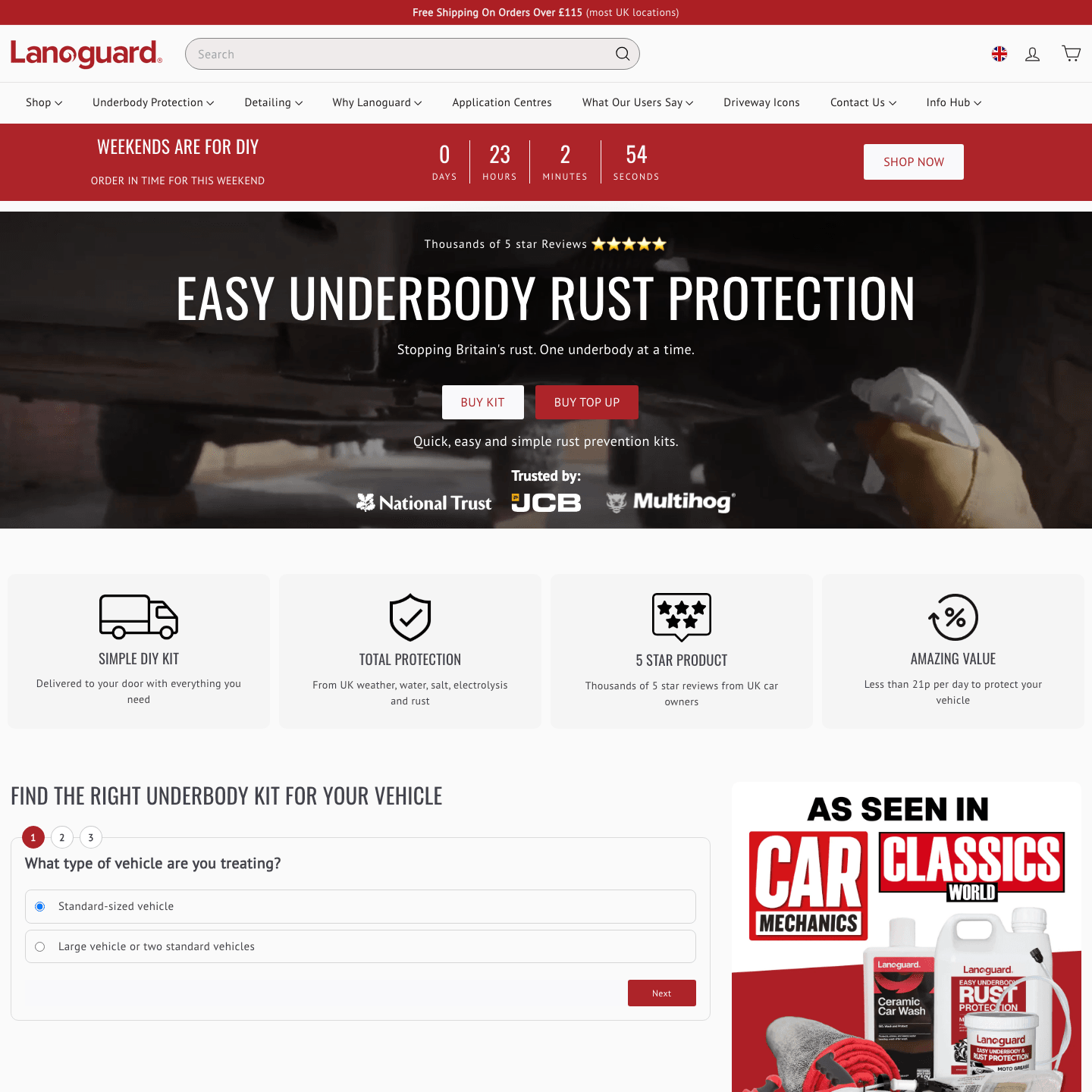 A merchant-friendly Shopify 2.0 platform and up to 17.2% more conversions for Lanoguard