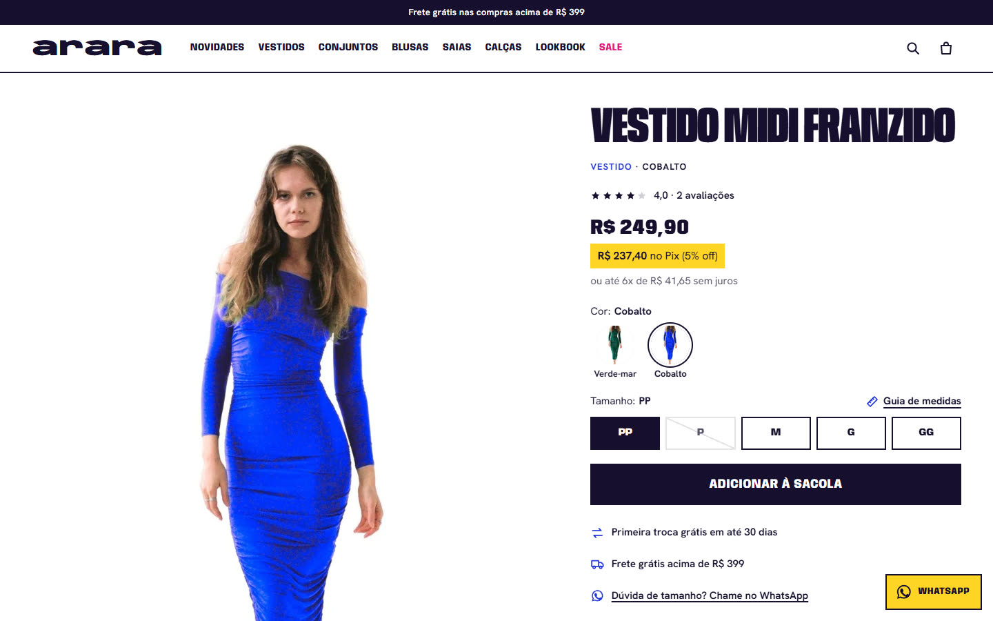 Arara: a fashion store ready to sell in Brazil, with no paid apps (demo store)