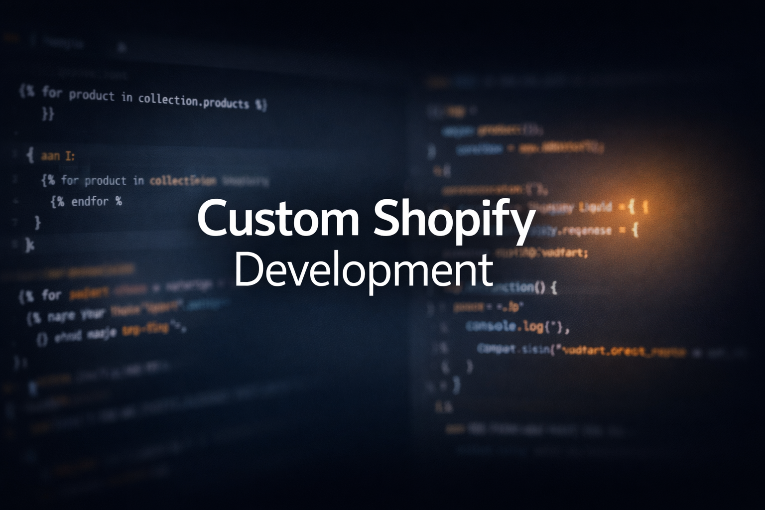 Custom Shopify Frontend Development