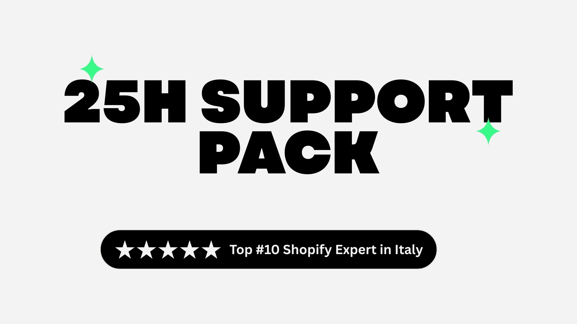 25-hour Support Pack