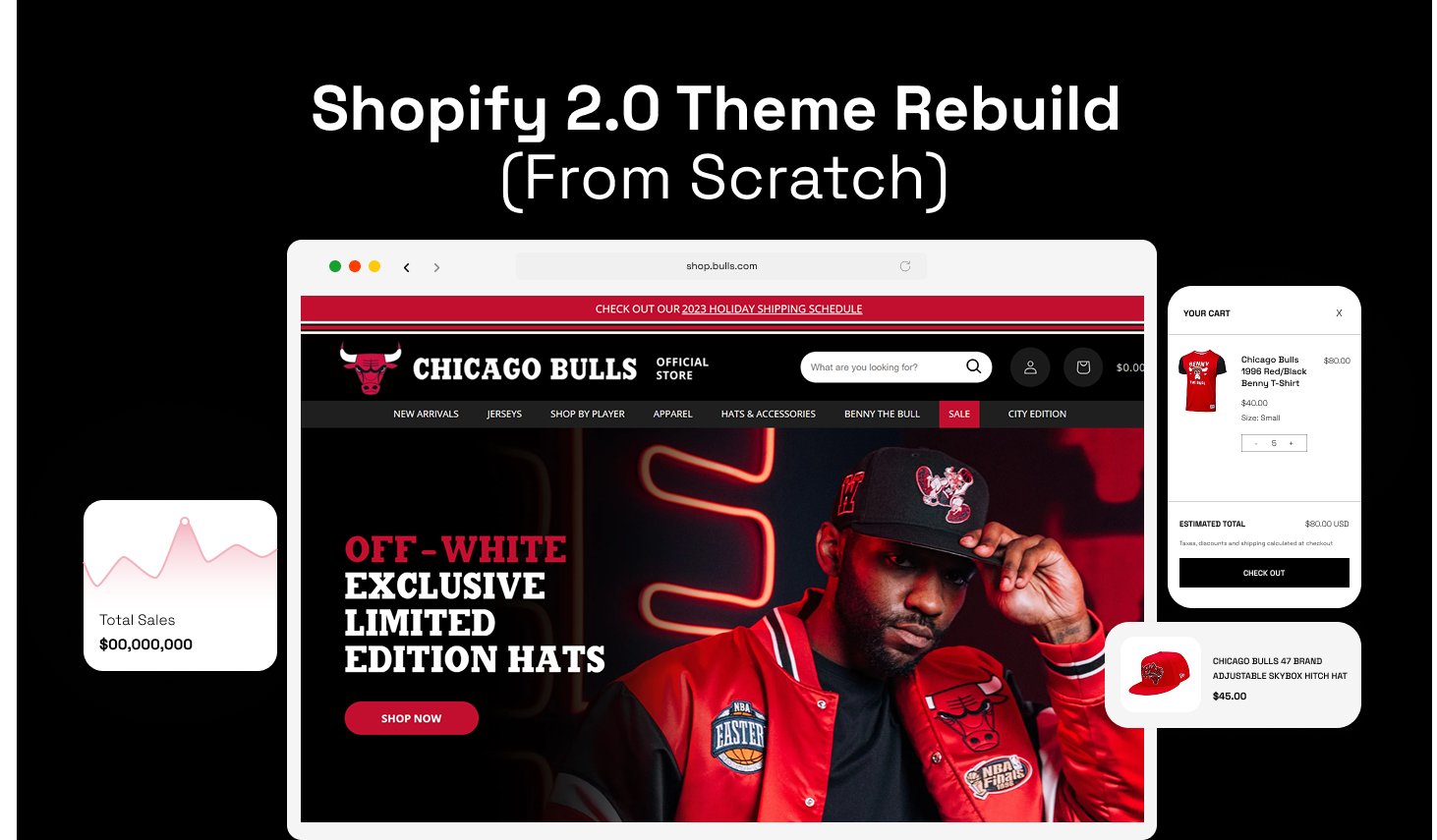Shopify 2.0 Theme Rebuild (From Scratch)