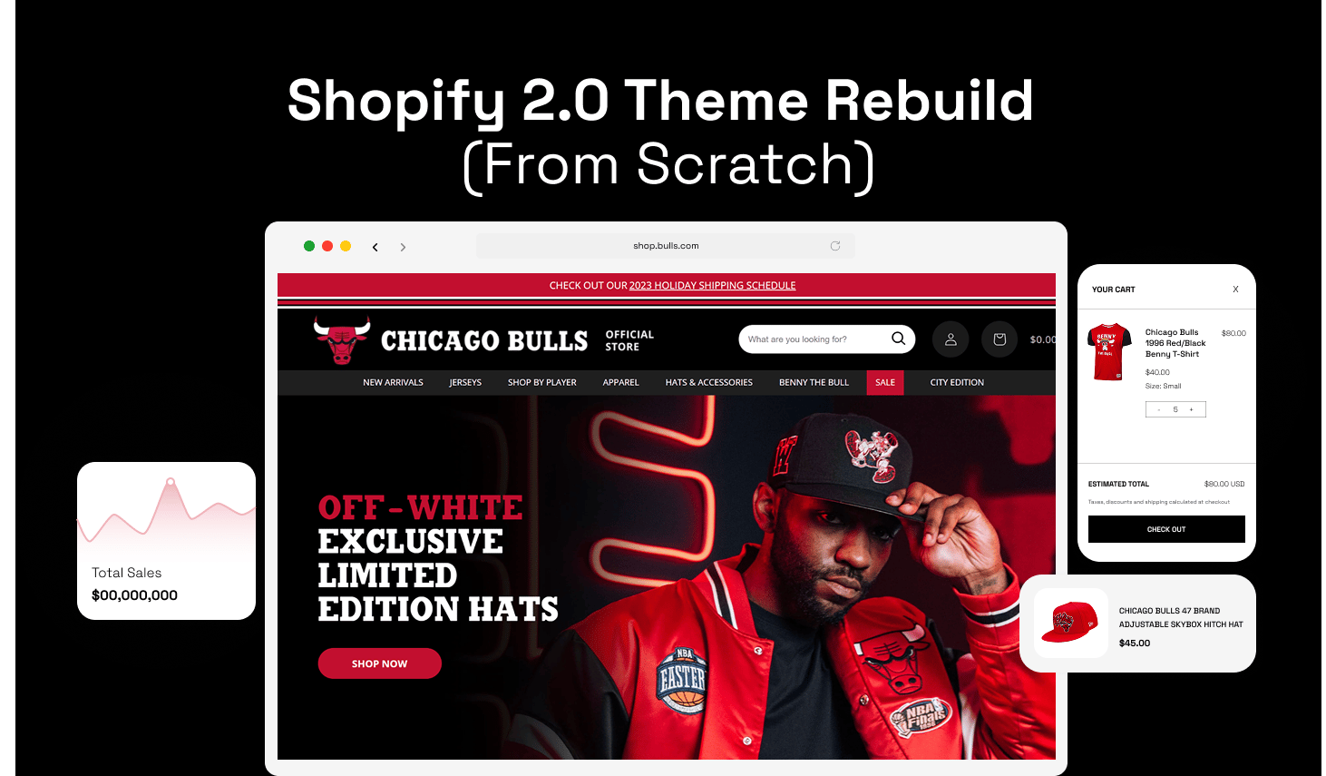 Shopify 2.0 Theme Rebuild (From Scratch)