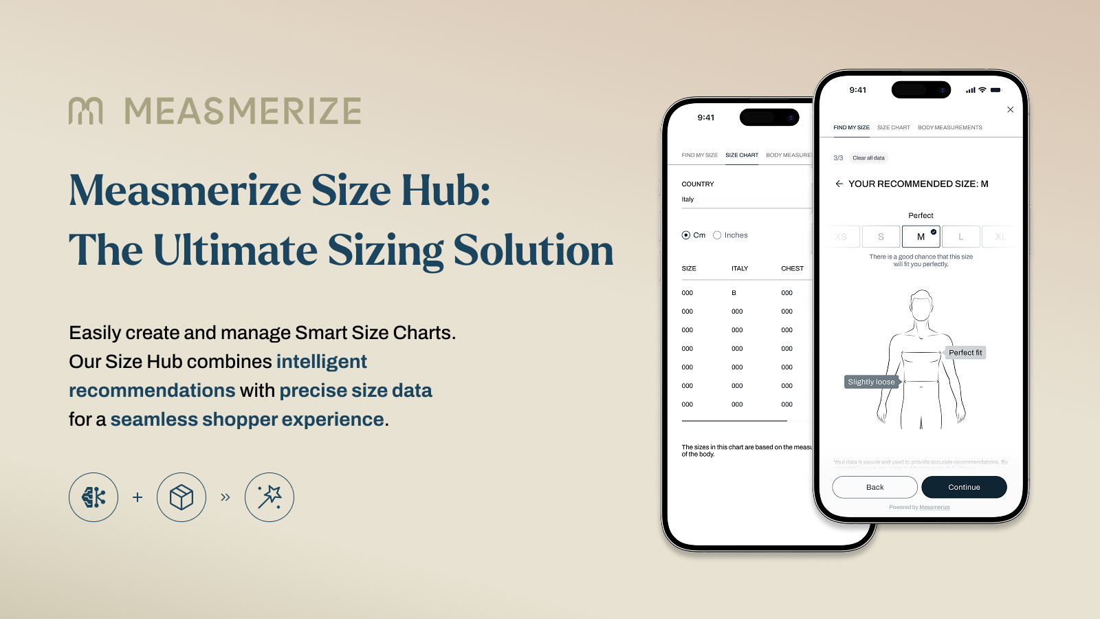 Measmerize Fashion Size Hub