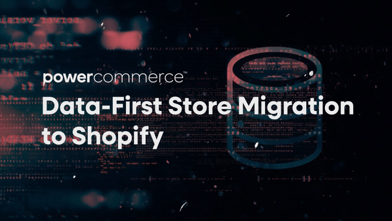 Data-First Store Migration to Shopify