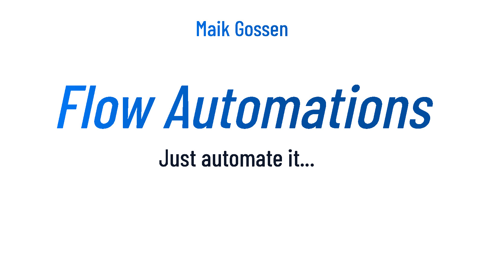 Automations in Shopify Flow