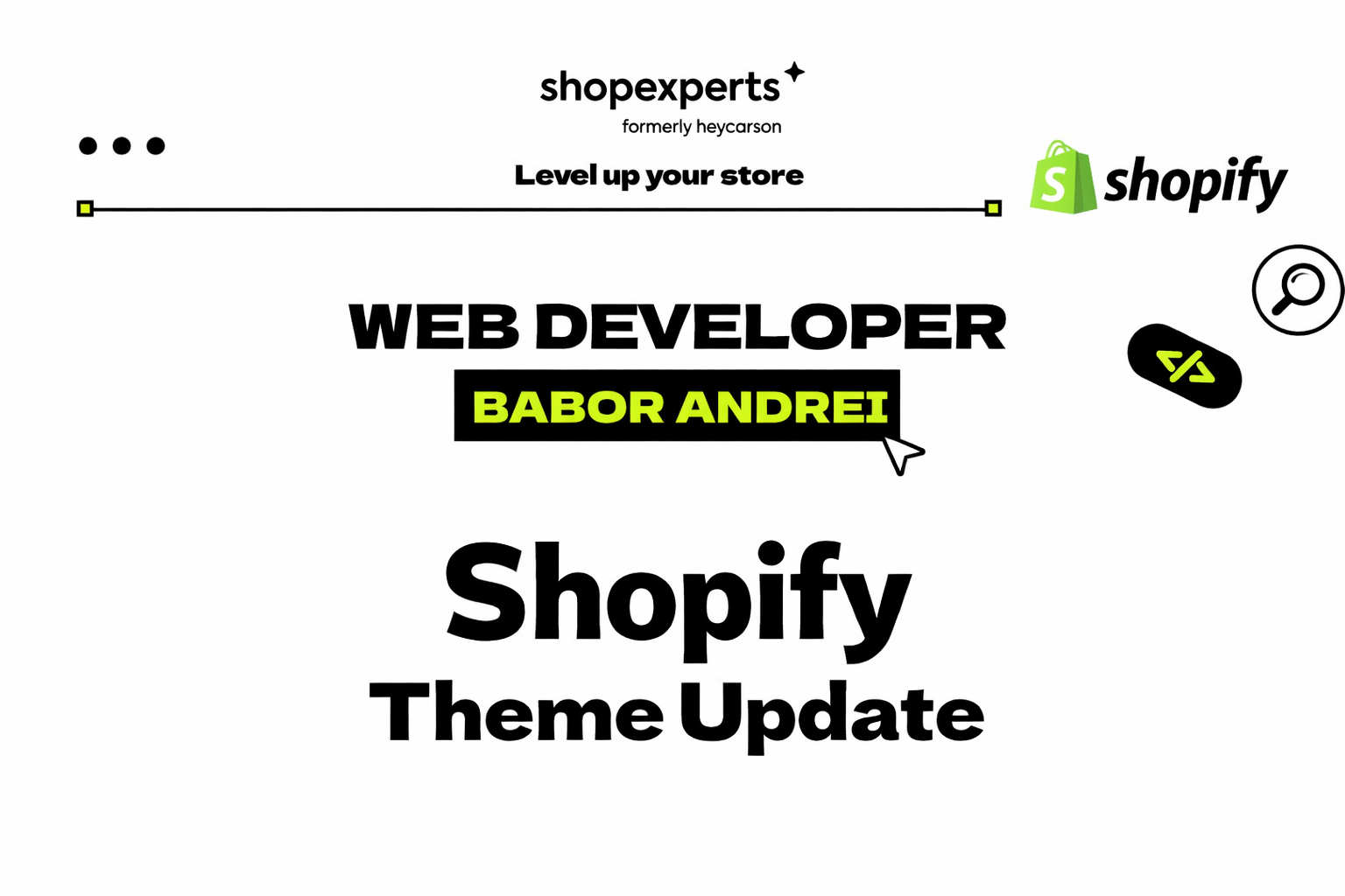 Shopify Theme Updates