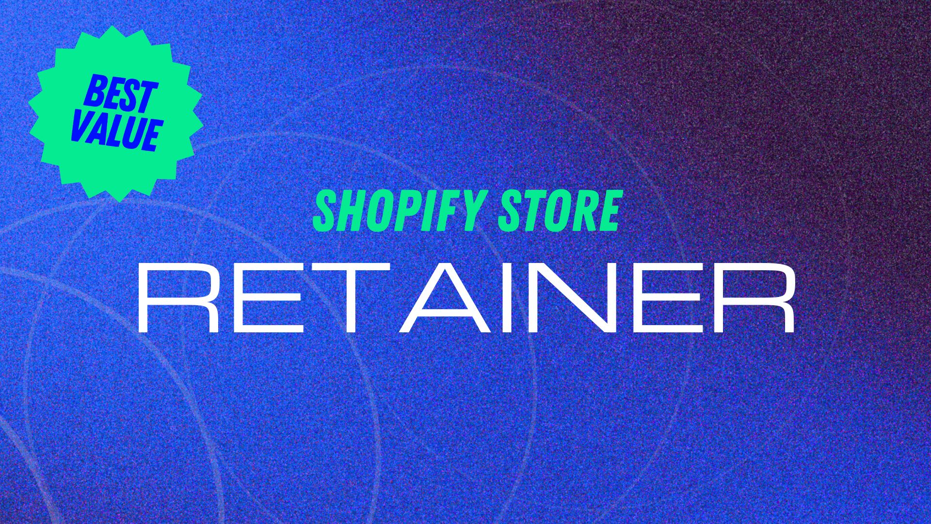 Shopify Retainer Service