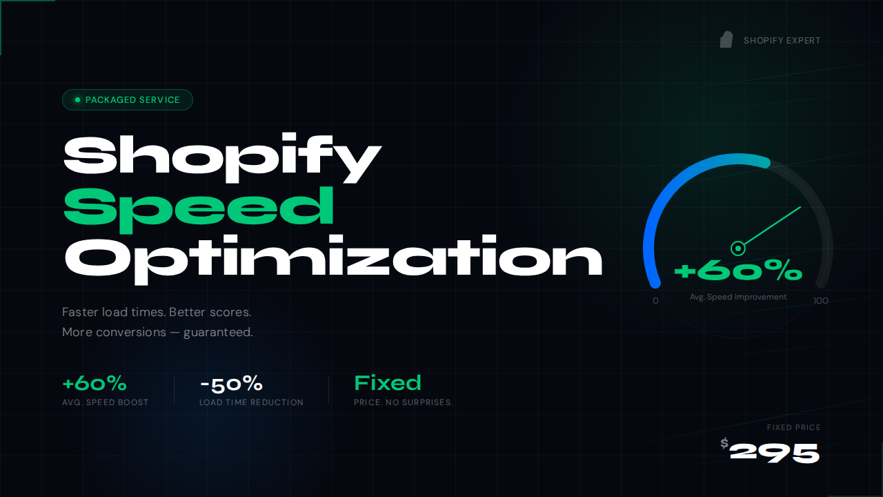Shopify Speed Optimization