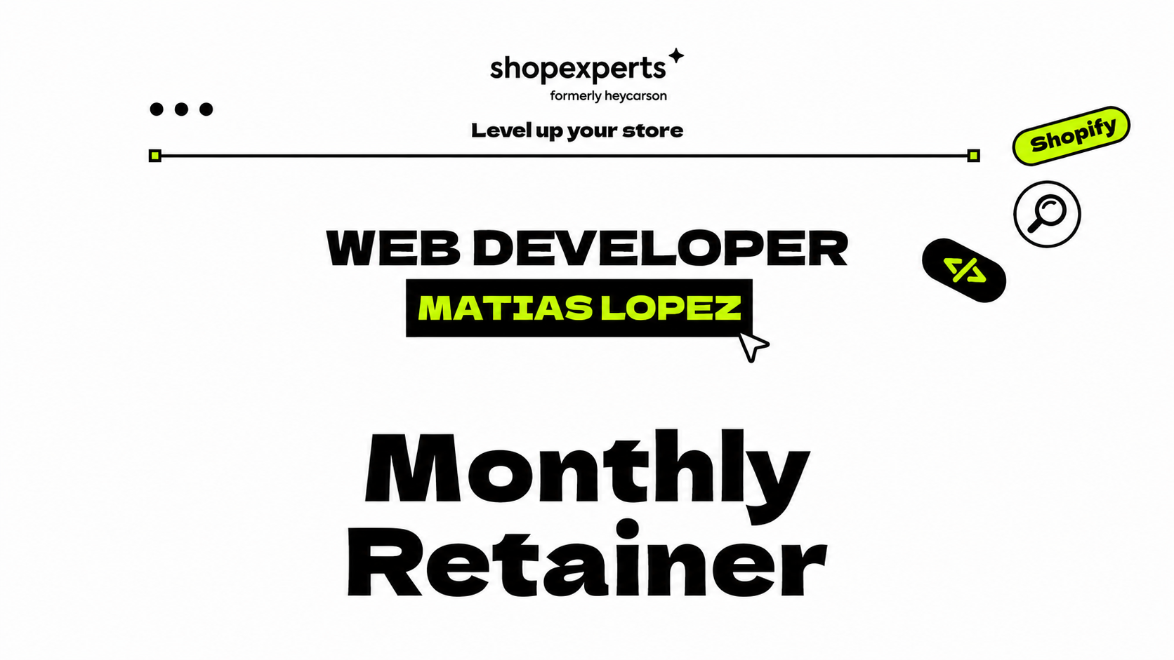 Monthly Retainer