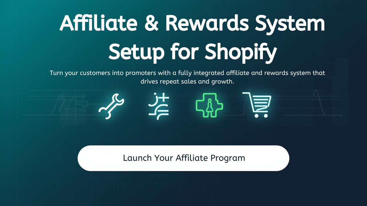 Affiliate & Rewards System Setup for Shopify