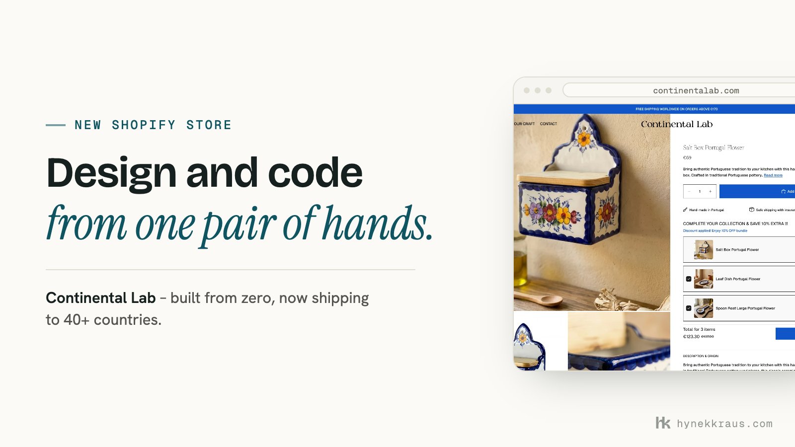 New Shopify Store | Design & Build