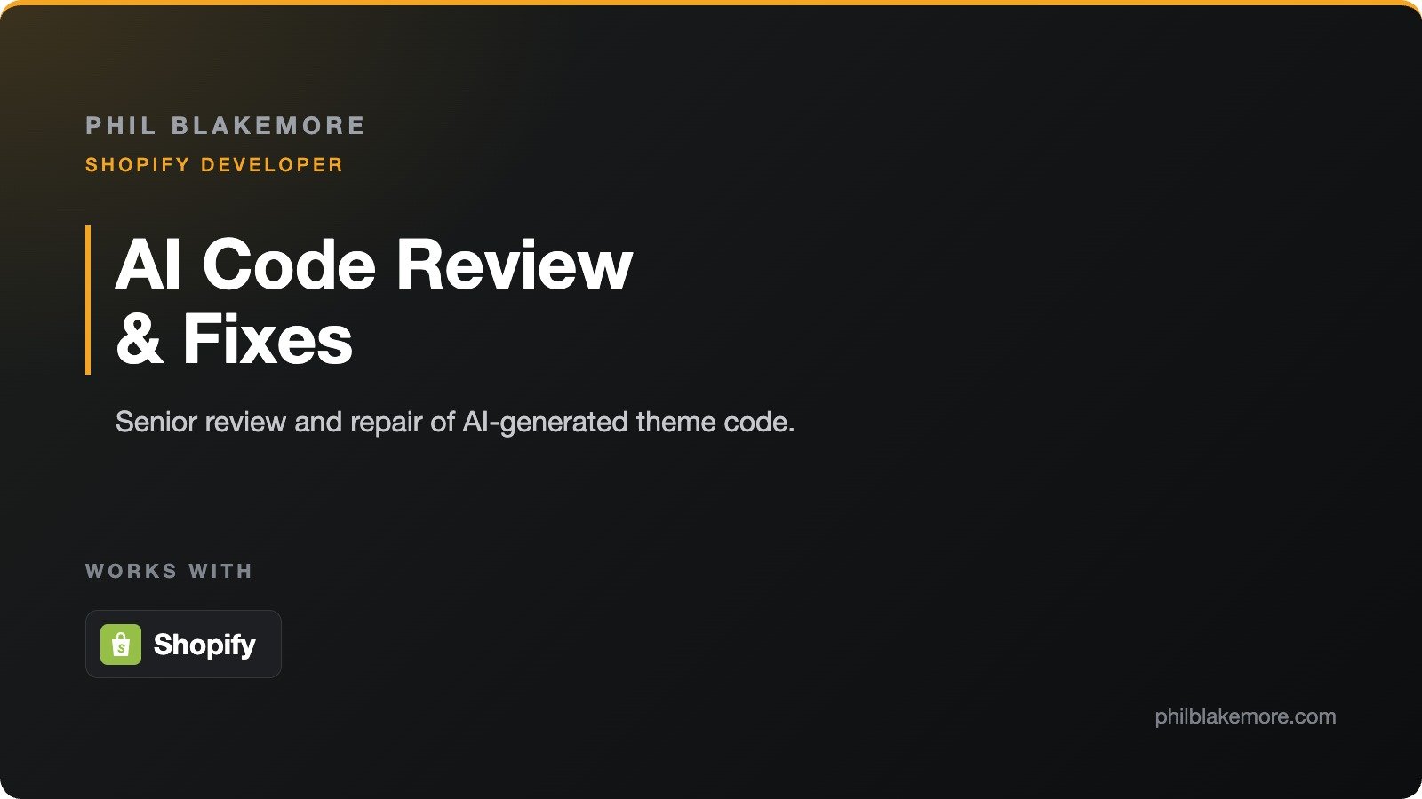Review & fix AI-generated theme code