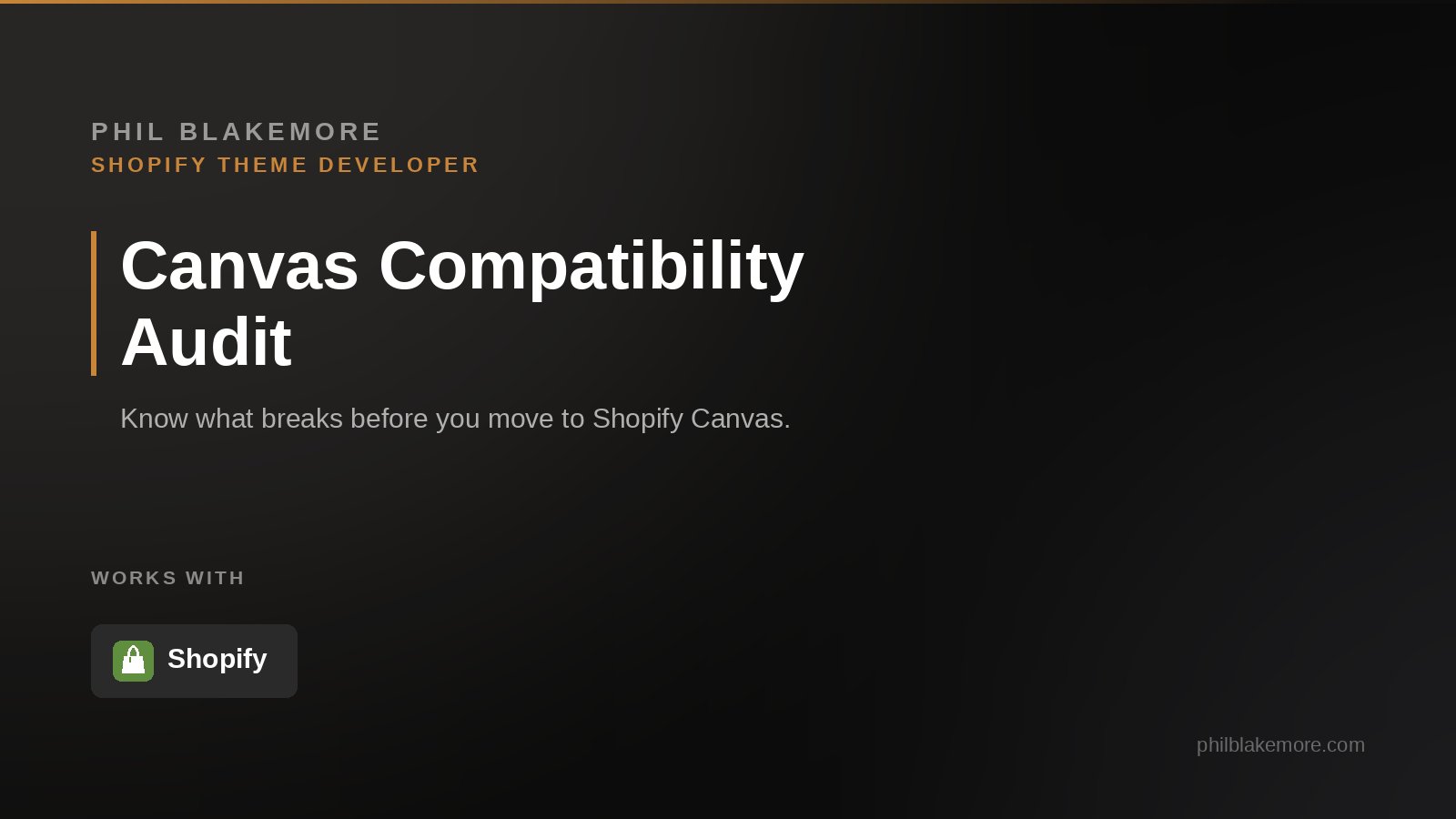 Canvas Compatibility Audit